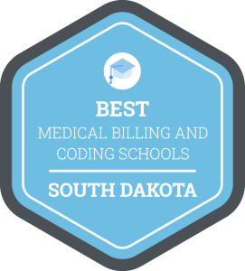 Best Medical Billing and Coding Schools in South Dakota Badge