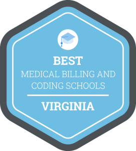 Best Medical Billing and Coding Schools in Virginia Badge
