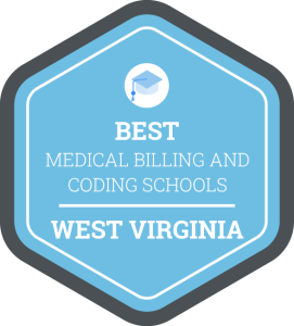 Best Medical Billing and Coding Schools in West Virginia Badge