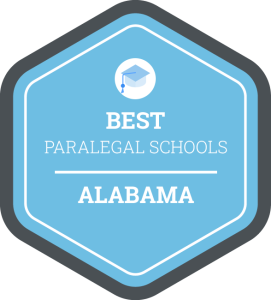 Best Paralegal Schools in Alabama Badge