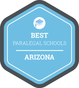 Best Paralegal Schools in Arizona Badge