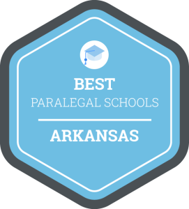 Best Paralegal Schools in Arkansas Badge