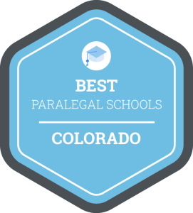 Best Paralegal Schools in Colorado Badge