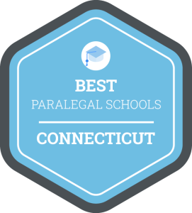 Best Paralegal Schools in Connecticut Badge