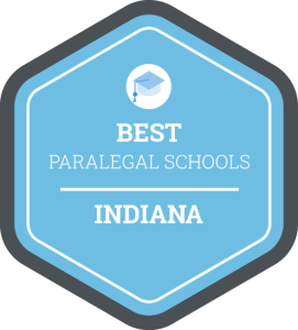 Best Paralegal Schools in Indiana Badge