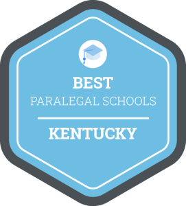 Best Paralegal Schools in Kentucky Badge