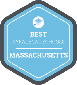 Best Paralegal Schools in Massachusetts Badge