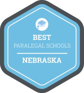 Best Paralegal Schools in Nebraska Badge