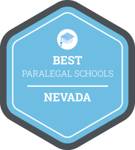 Best Paralegal Schools in Nevada Badge