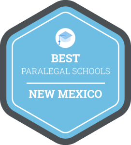 Best Paralegal Schools in New Mexico Badge