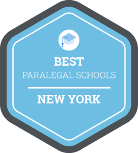 Best Paralegal Schools in New York Badge