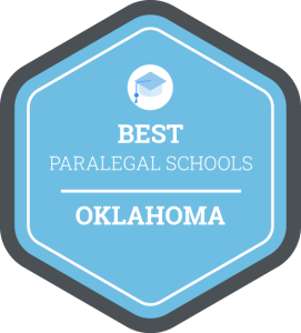 Best Paralegal Schools in Oklahoma Badge