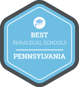 Best Paralegal Schools in Pennsylvania Badge