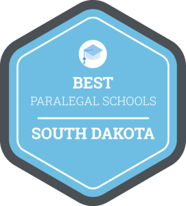 Best Paralegal Schools in South Dakota Badge