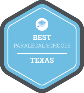 Best Paralegal Schools in Texas Badge