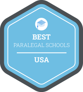 Best Paralegal Schools Badge for the U.S.