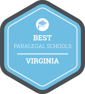 Best Paralegal Schools in Virginia Badge