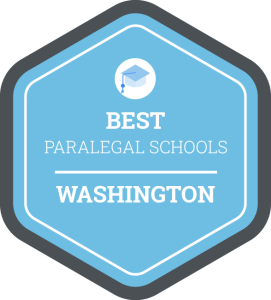 Best Paralegal Schools in Washington Badge