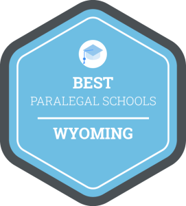 Best Paralegal Schools in Wyoming Badge
