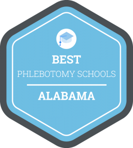 Best Phlebotomy Schools in Alabama Badge