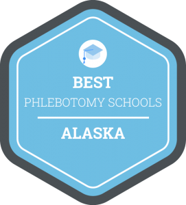 Best Phlebotomy Schools in Alaska Badge