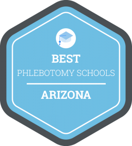 Best Phlebotomy Schools in Arizona Badge