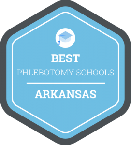 Best Phlebotomy Schools in Arkansas Badge