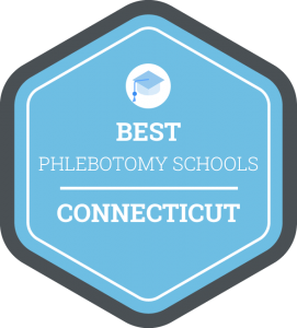 Best Phlebotomy Schools in Connecticut Badge