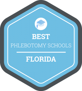 Best Phlebotomy Schools in Florida Badge