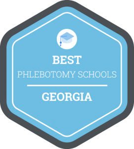 Best Phlebotomy Schools in Georgia Badge