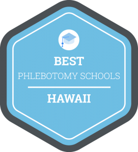 Best Phlebotomy Schools in Hawaii Badge