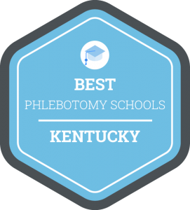 Best Phlebotomy Schools in Kentucky Badge