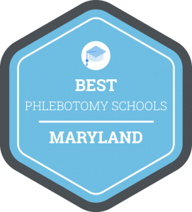 Best Phlebotomy Schools in Maryland Badge