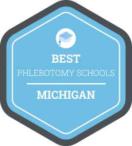 Best Phlebotomy Schools in Michigan Badge