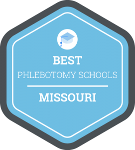 Best Phlebotomy Schools in Missouri Badge