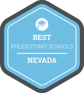 Best Phlebotomy Schools in Nevada Badge