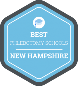 Best Phlebotomy Schools in New Hampshire Badge