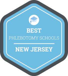 Best Phlebotomy Schools in New Jersey Badge