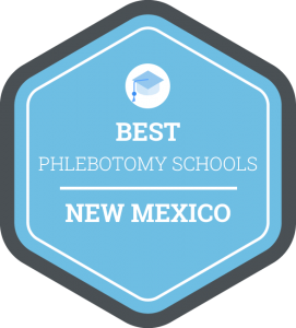 Best Phlebotomy Schools in New Mexico Badge