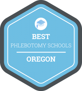 Best Phlebotomy Schools in Oregon Badge