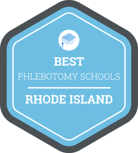 Best Phlebotomy Schools in Rhode Island Badge
