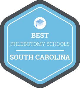 Best Phlebotomy Schools in South Carolina Badge