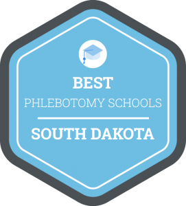Best Phlebotomy Schools in South Dakota Badge