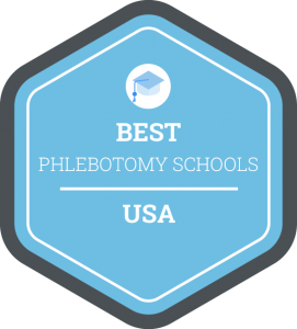 Best Phlebotomy Schools Badge for the U.S.