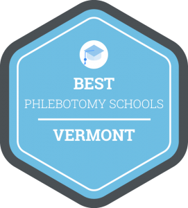 Best Phlebotomy Schools in Vermont Badge