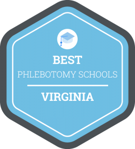 Best Phlebotomy Schools in Virginia Badge