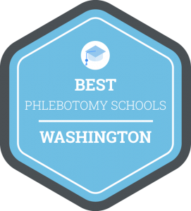 Best Phlebotomy Schools in Washington Badge