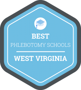 Best Phlebotomy Schools in West Virginia Badge