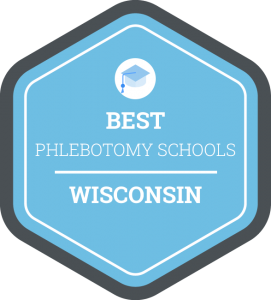 Best Phlebotomy Schools in Wisconsin Badge
