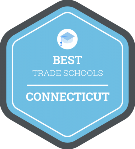 Best trade schools in Connecticut badge